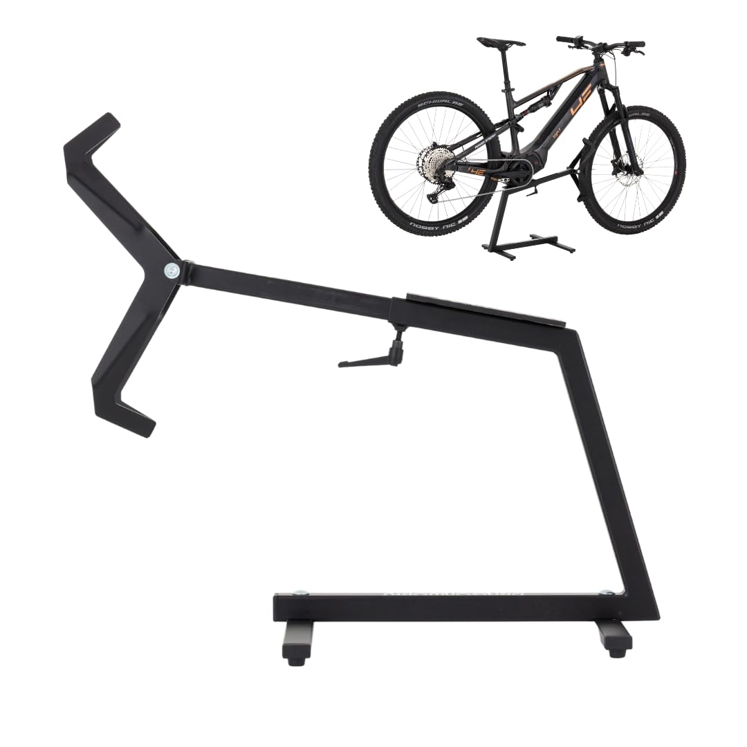 DRAGONWORKS MX Fahrradstnder fr E-Bikes mit Mittelmotor - Robuste  Konstruktion mit 45 kg Traglast - Wartungsfreundlicher Stnder mit  drehbarem Hinterrad - Stabiler Fahrradstnder fr 27,529 Zoll : Amazon.de:  Baumarkt