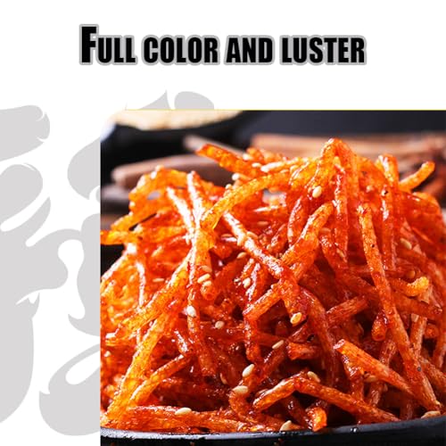 WSYLS Würzig Gewürzte Snacks Latiao Süß Und Würzig Chinesische Würzige Snacks Klassische Hot Strips Fürs Büro Lässiger Snack (Würzige Streifen)