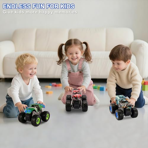 Trovogil Take Apart Monster Truck Toys for Kids 3 4 5 6 7 8 Year Old Boys, STEM Educational Building Toys with Electric Drill & Storage Box Gift Birthday Christmas for Boys Girls Kids Toddlers - Image 7