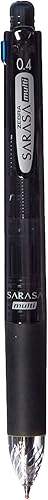 Zebra BolĂgrafo multifunciĂłn Sarasa 4 Plus S de tinta negrorojoazulverde de 0016in lápiz mecánico de 0020in cuerpo negro J4SAS11-BK Zebra BolĂgrafo multifunciĂłn Sarasa 4 Plus S de tinta negrorojoazulverde de 0016in lápiz mecánico de 0020in cuerpo negro J4SAS11-BK