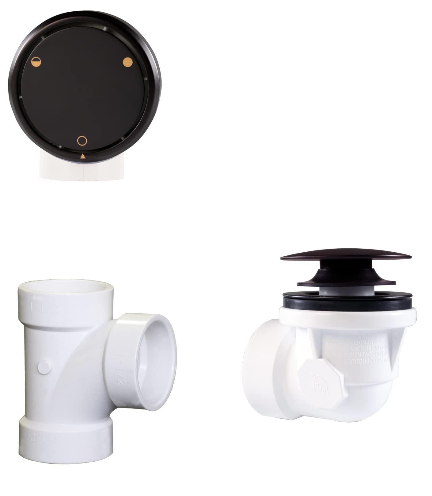 Westbrass R493CHPM-12 - Paquete de fontanero metálico patentado con cierre de remojo profundo, bronce aceitado