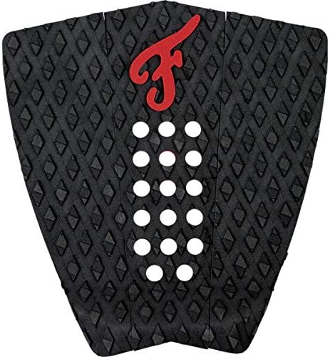 Famous 'Nathaniel Curran' Stranded - Black/Red Traction Pad