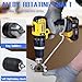 Electric Drill Plate Cutter Sheet Metal Cutter - Electric Drill Shears Attachment Cutter Nibbler Double Headed Drill Plate Cutter Attachment for Cutting Metal Plates Hard Materials #3