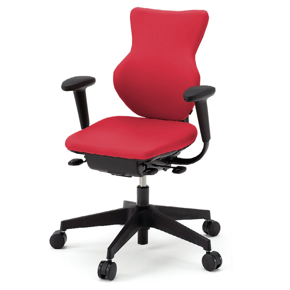Amazon | イトーキ デスクチェア カシコ 固定肘付 KE-338GJ-K1M4