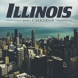 illinois state  Illinois: 2021 Wall Calendar - 8.5\