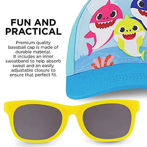 ABG Boys Toddler Hat for Ages 2-4 - Paw Patrol, Thomas, Baby Shark, Mickey Mouse or Batman Kids Baseball Cap and Sunglasses3