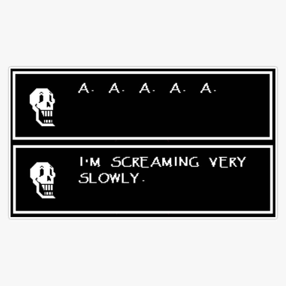 Undertale 16 Bumper Sticker Window Vinyl Decal 5"