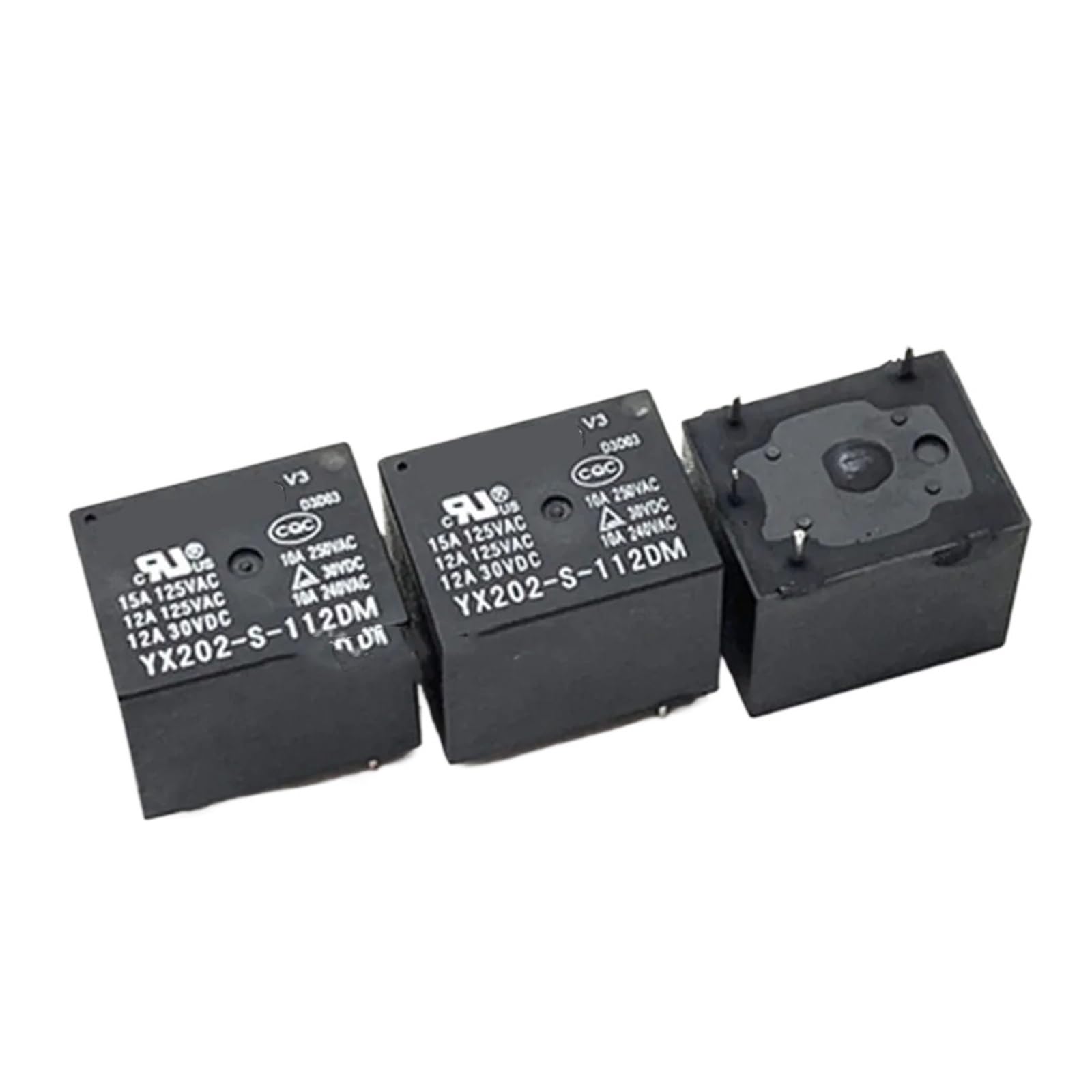 AARTERZZA 5PCS Relay YX202-S-112D 5PIN Normally Open 15A 4PIN
