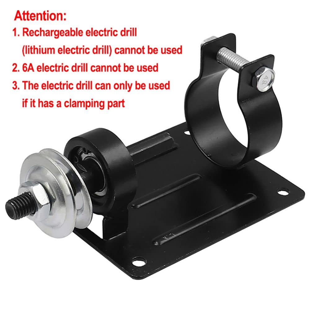 Sanding Stand Power Tool Tools Machine Bracket Angle Holder Electric Drill Base Machine Base - (Color: Khaki)