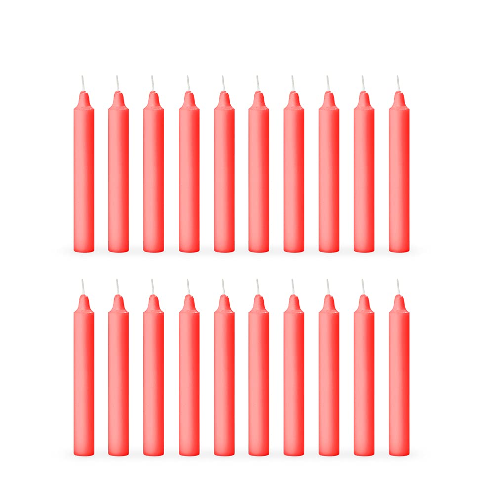 Aura Decor Unscented Pure Wax Stick Candle Pack of 20 (Yellow) thumbnail 10