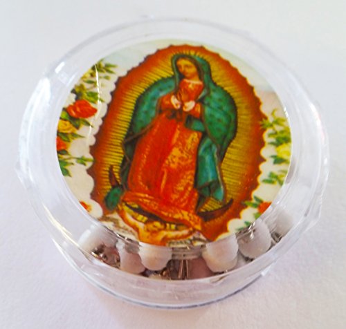 How To Pray The Rosary Booklet, With Rosary, Prayer Card, And Satin Bag -Bilingual- Como Rezar El Rosario, Librito Con Rosario, Estampa Y Bolsa. #TOP1
