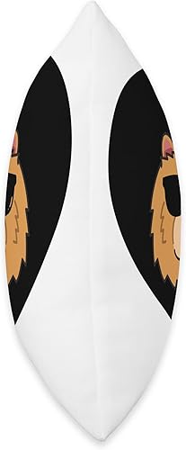 Miniatura 2 de Chow Chow Lover Apparel Heart Funny Chow Dog Lover - Almohada de 16 x 16 pulgadas, multicolor