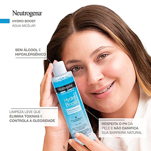Neutrogena Água Micelar Demaquilante Hydro Boost, 200ml