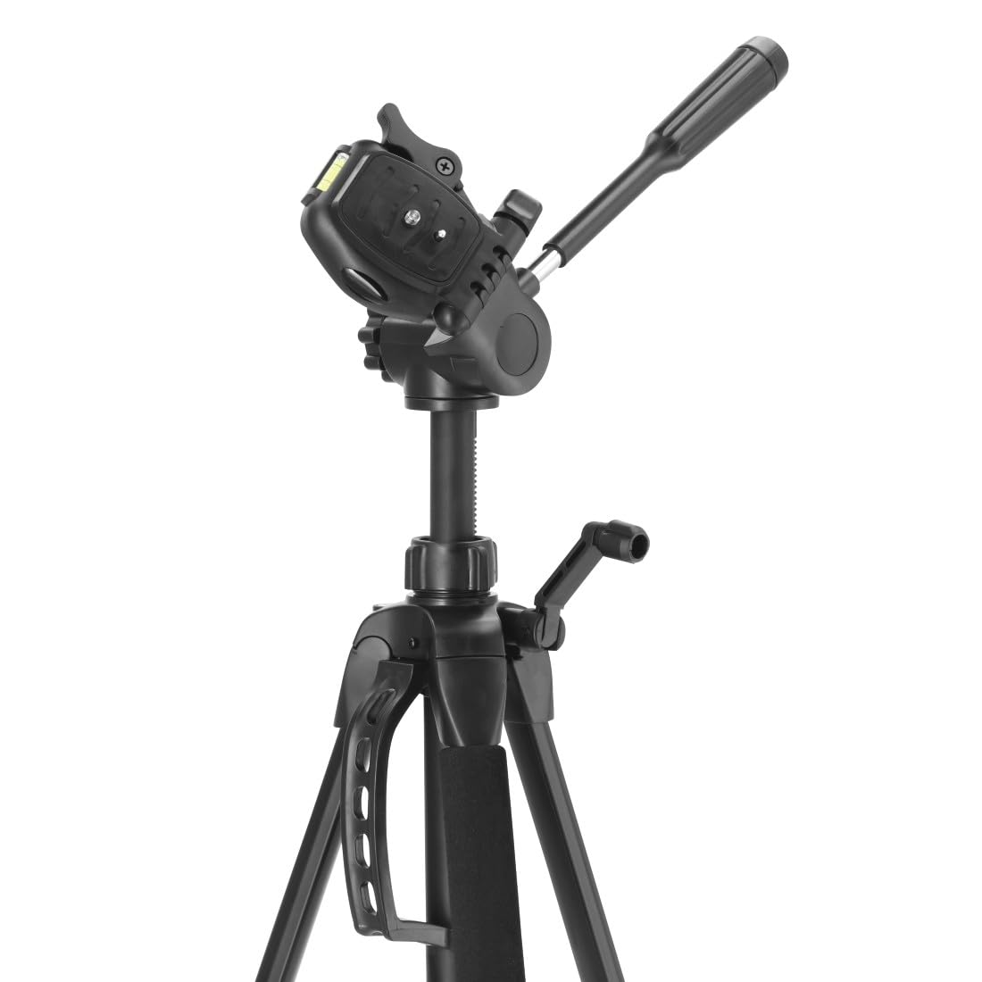 Hama Statyw do kamery Action 153 3D (lekki statyw fotograficzny z uchwytem na telefon komórkowy, tripod o wysokości 60-153 cm, trójnożny statyw z głowicą 3-drożną, statyw do lustrzanki, pasuje do