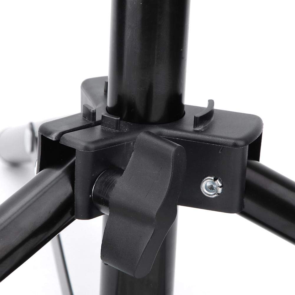 Keenso Fonrest LED Anello Luminoso con treppiede Estensibile Asta per Selfie, Lampada anulare dimmerabile da Terra/Tavolo da 6 Pollici per Fotografia Selfie Studio dal Vivo Trucco Streaming Live