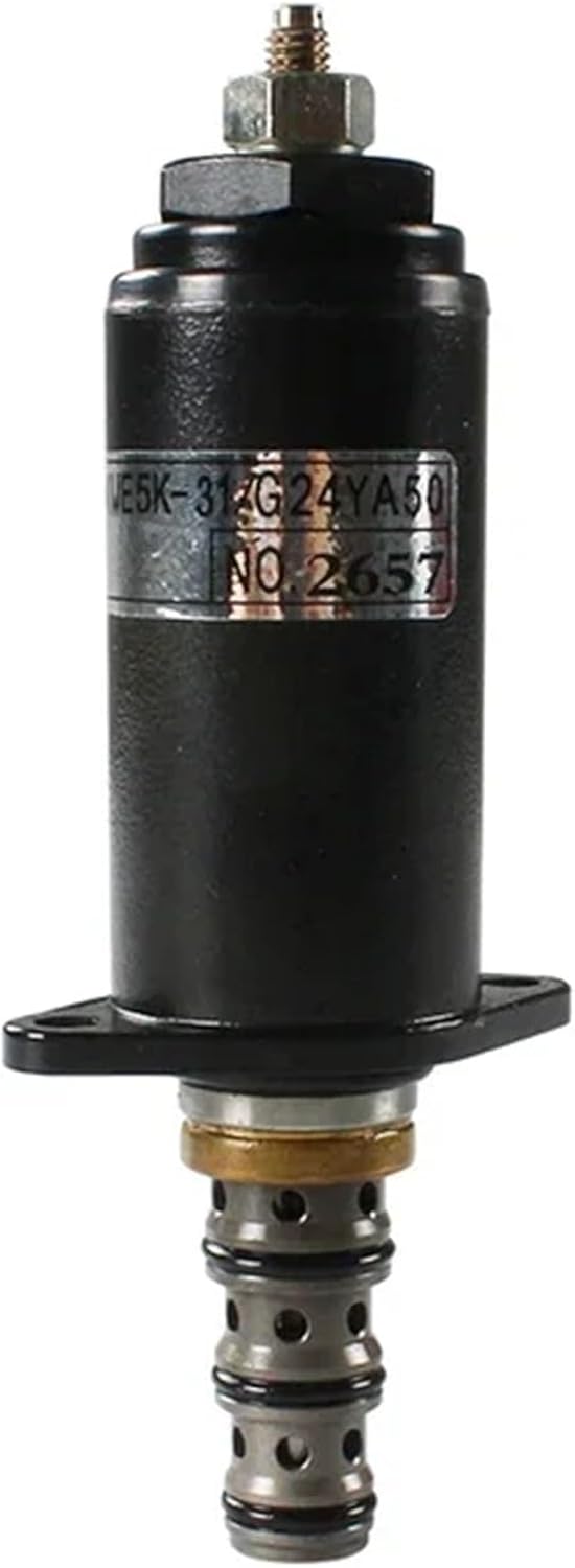 1PCS Solenoid Valve For Excavator SK200-6 SK200-8 KWE5K-31/G24YA50/G24YA40/G24YB50 YB35V00006F1 YN35V00021F1 Parts(YN35V00021F1 High Q)