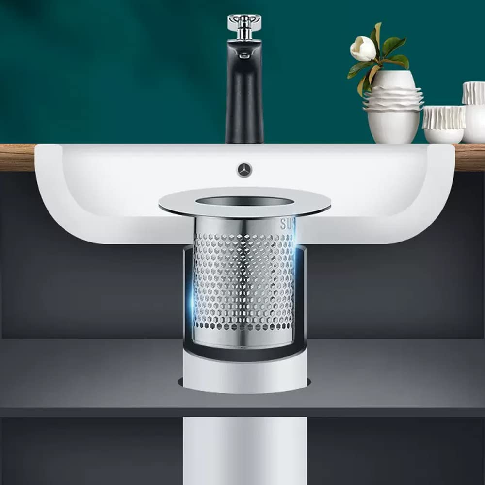 2 Filtri Per Lavello In Acciaio Inox - Protezione Anti Intasamento Per Cucina E Bagno, 7.5cm - Foto 9