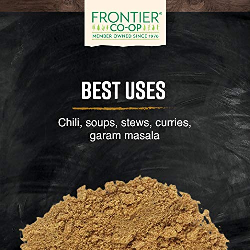 Frontier Co-Op Organic Ground Cumin Seed 5.61Oz #TOP5