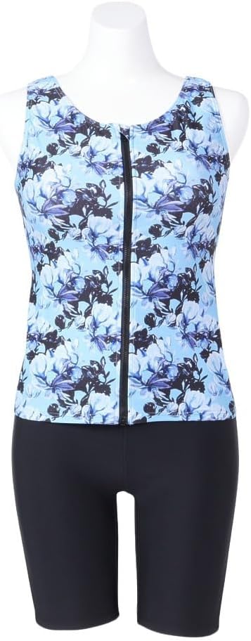 アリーナ ロングスパッツ 競泳水着 Mサイズ ARN-6000W エールブルー