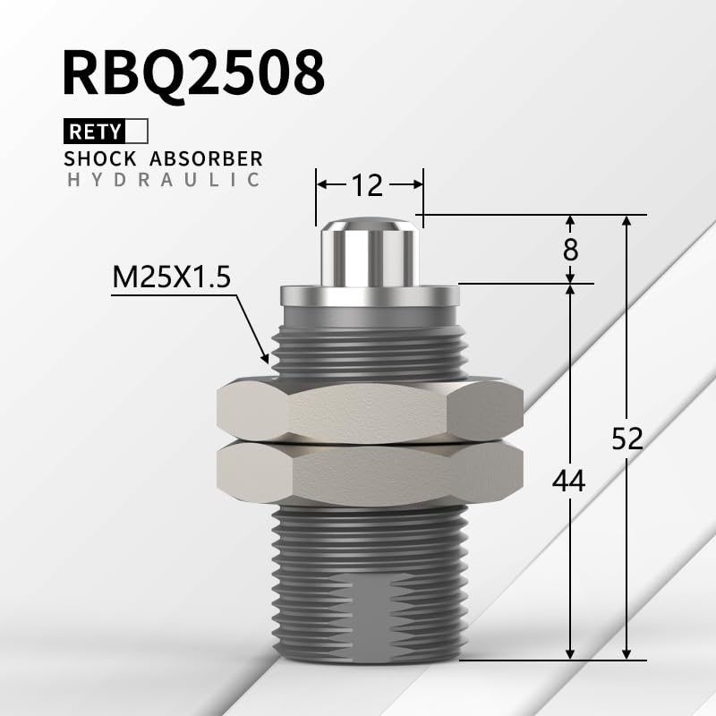 Tampon hydraulique RBQ2508 haute précision pour vérin