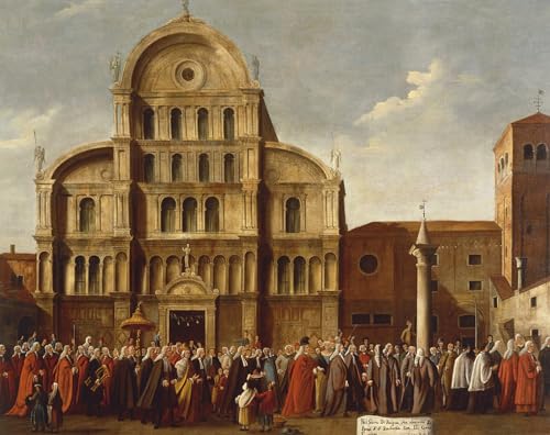 Cuadro de Venecia de Gabriele Bella para decorar tu salón con elegancia clásica