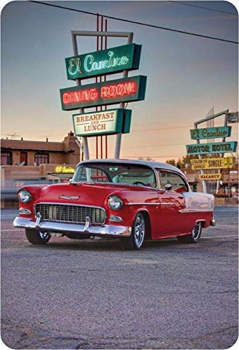 Preisvergleich Produktbild Schatzmix Blechschild Auto EL Camino Oldtimer Metallschild Wanddeko 20x30 cm tin Sign