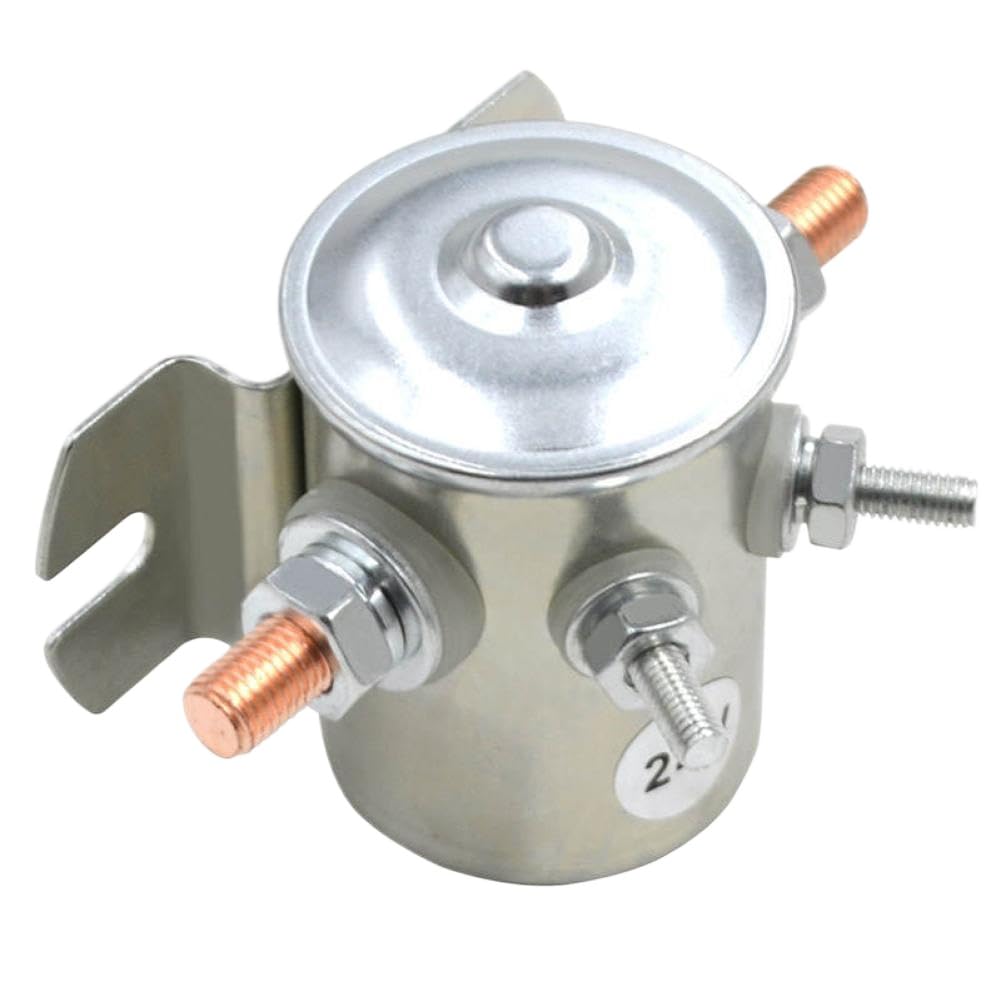 Relé solenoide de servicio continuo de 24 V 24063 compatible con modelos de vehículos marinos Modelos de cabrestante ATV UTV Modelos 5945-01-516-0446 1114239 1114536