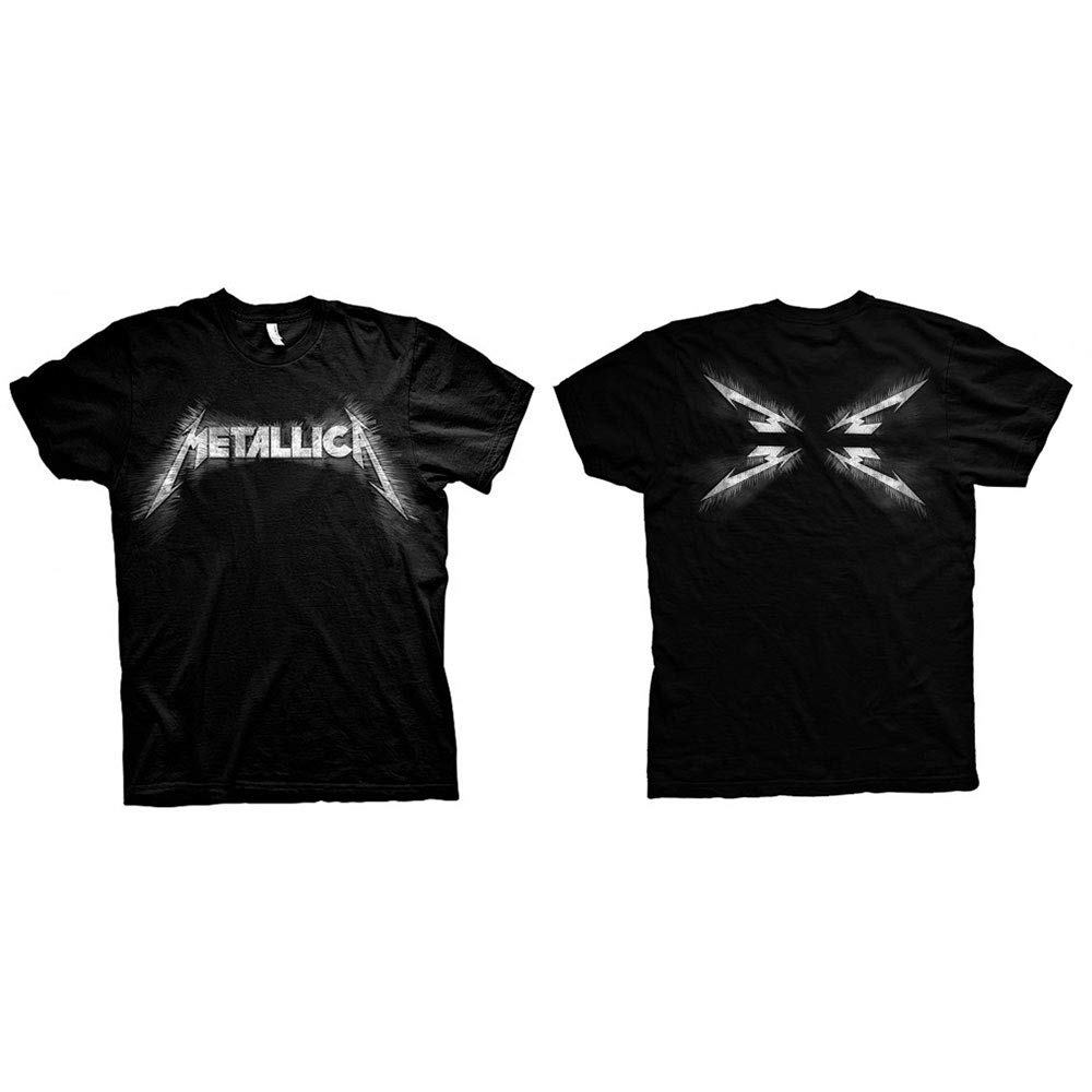 Metallica Spiked Logo T-Shirt Black XXL