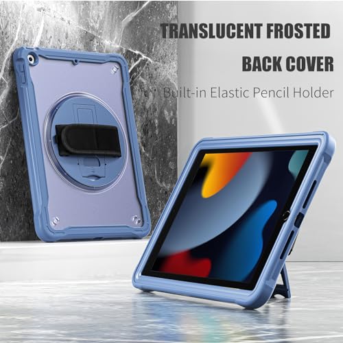 Coque iPad 9e génération 10.2 rotative 360° et antichoc