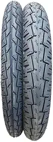 Par Pneu Ybr 125 Cg 125 275-18 + 90/90-18 St300 Vipal