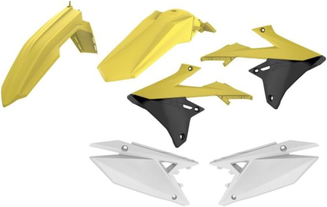 91272 Fender Flares Set Yellow White Black