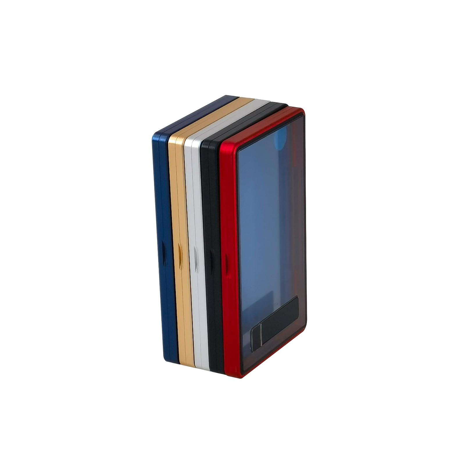 Étui Magnétique UV Protection 35pt PSA/BGS/CGC – Verre Oxyde Aluminium, Cadre Métal Empilable, Fermeture Multi-Points