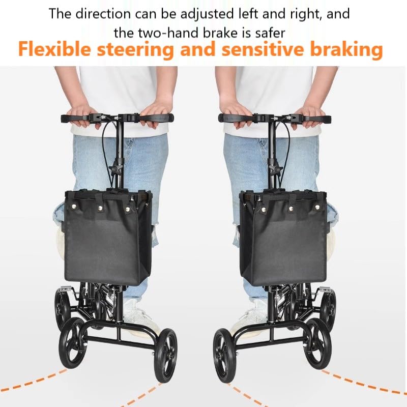 Rouleau de roue anti douleur cheville avec double freinage