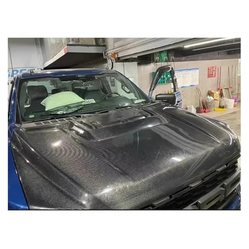 Capó de fibra de carbono Ford Ranger cubierta de culata ligera y resistente 4