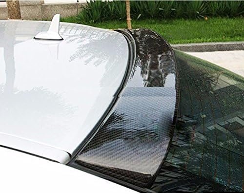 New Carbon Fiber Rear Spoiler Compatible with Mercedes Benz E Class W211 2003-2009 E200 E240 E280 E320 E350 E420 E500 (W211 2007-2009 Roof Spoiler)