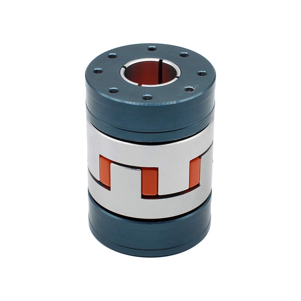 YFCDZVBH Acoplador de Eje de Alto par de Acoplamiento 4 Montaje de Bloqueo de la mandíbula Acoplamiento Flexible for Motores cisnchronos (Inner Diameter : LF Z D65L90 23mm)