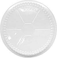 Vista 10 de Karat AF-PL07 7" tapas de papel de aluminio contenedores de aluminio (caja de 500)