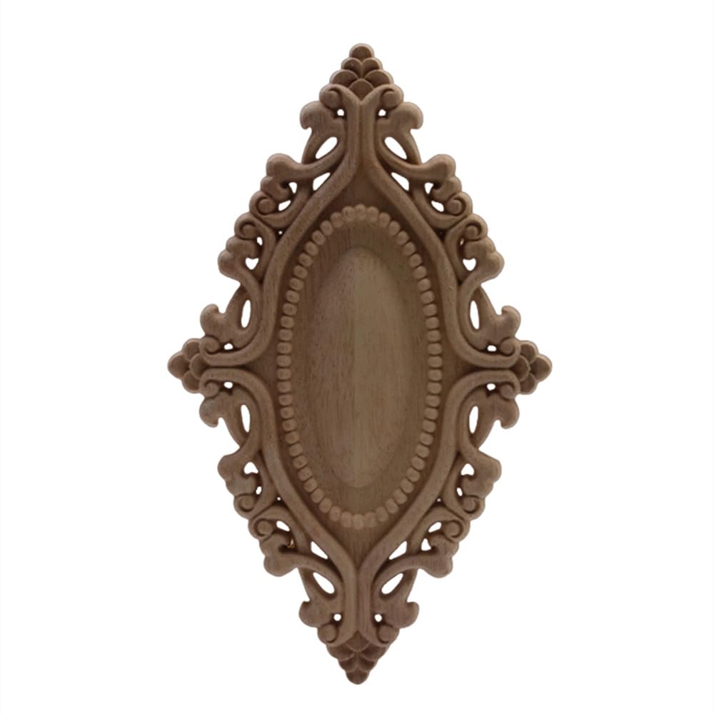 Muebles aburridos soluciones con apliques de madera florales largos para renovar