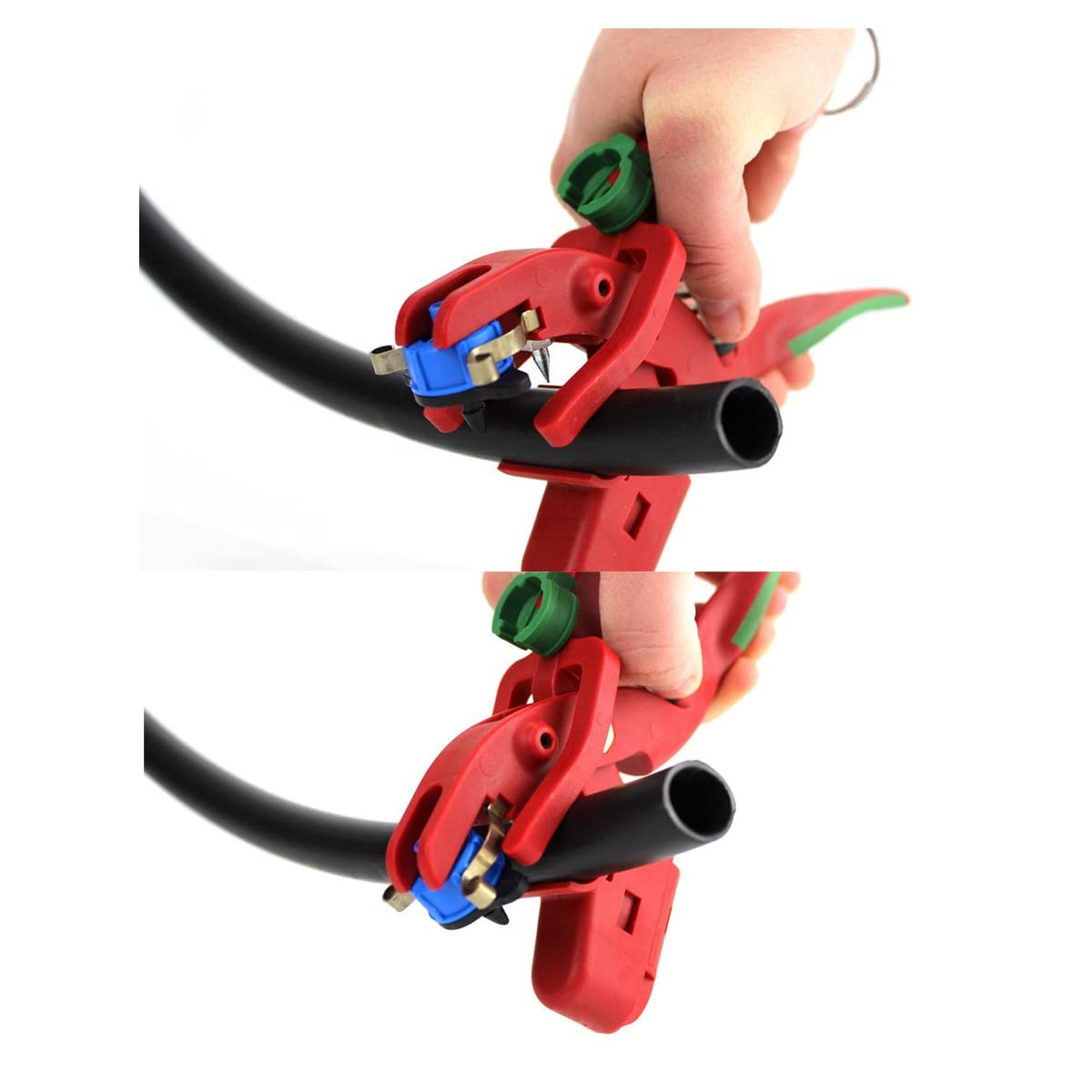 GNCGarden Pinza Drip Clip para el Montaje de goteros. Sin Fugas de Agua y Compatible con la mayoría de los tamaños de goteros medianos. Acessorio riego por Goteo