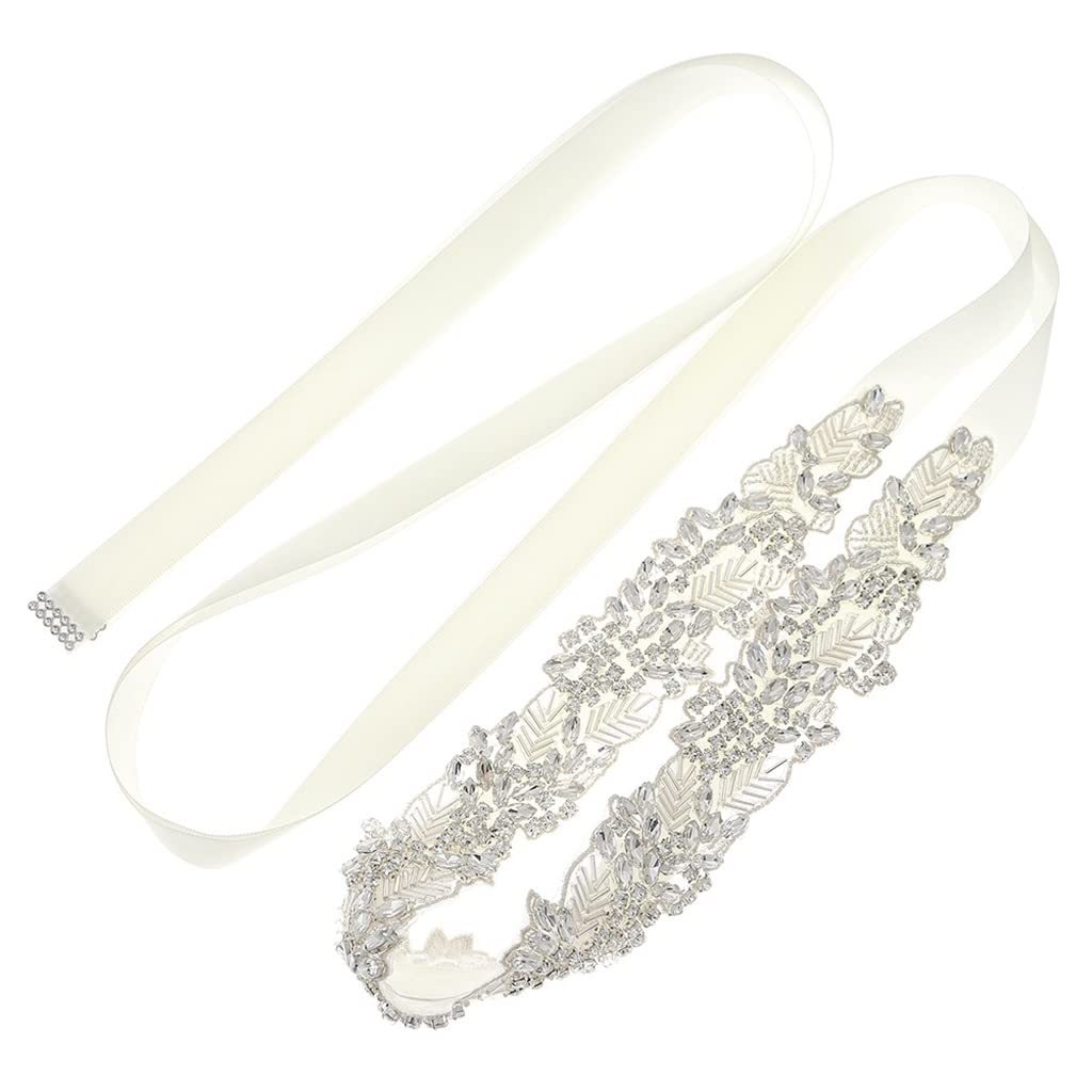 Accesorios de decoración exclusivos y cinturones finos para trajes ceremoniales de novia 5