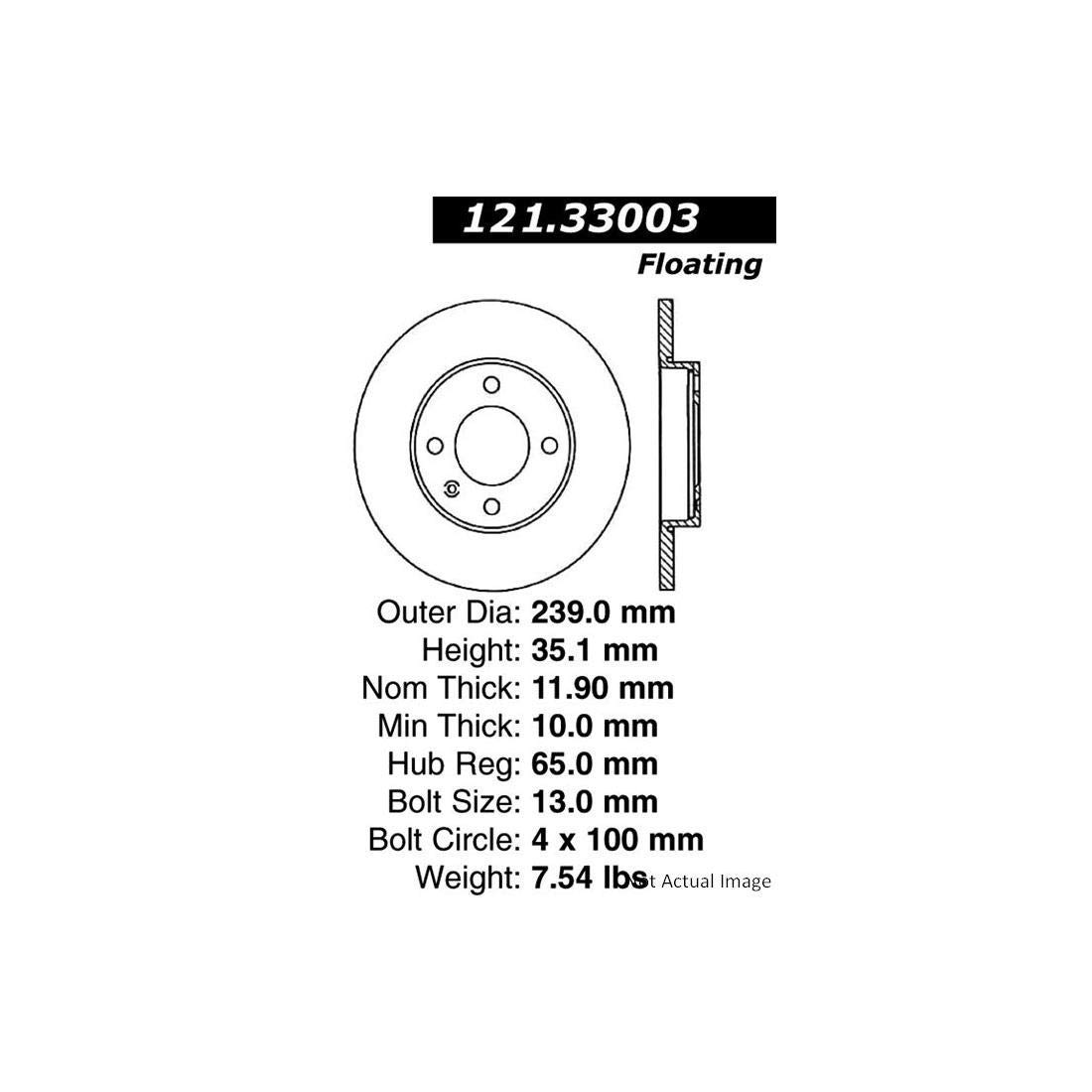 Front Disc Brake Pad Set For VW Jetta, Quantum, Rabbit Pickup 1980-1984 - 1 Piece Set