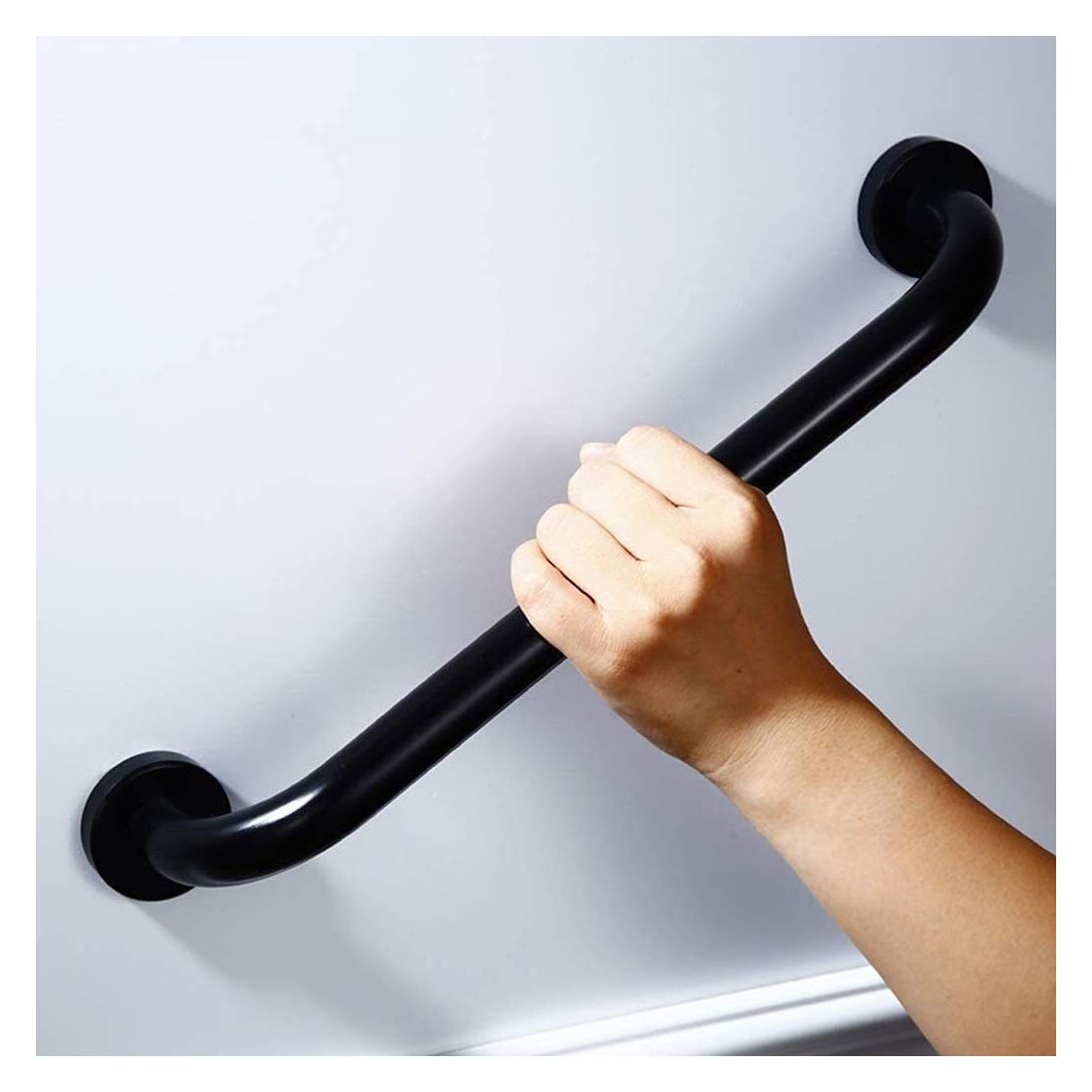 Agarraderas Baño para Mayores, Asidero de baño for bañera, Inodoro, baño, Cocina, Escalera, pasamanos, Barra de Apoyo de Equilibrio for Exteriores(50cm)