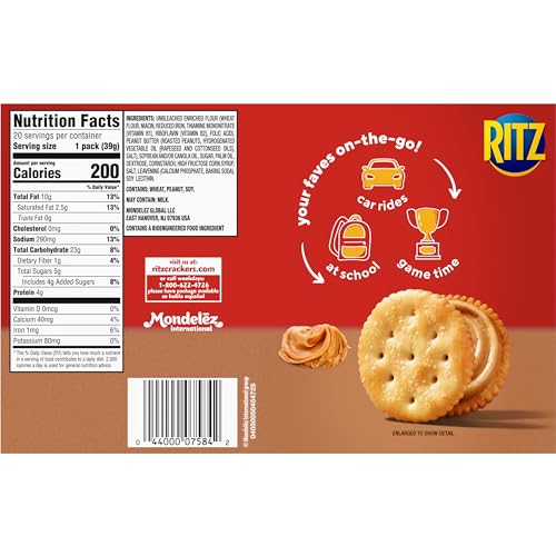 Ritz Peanut Butter Sandwich Crackers thumb #13