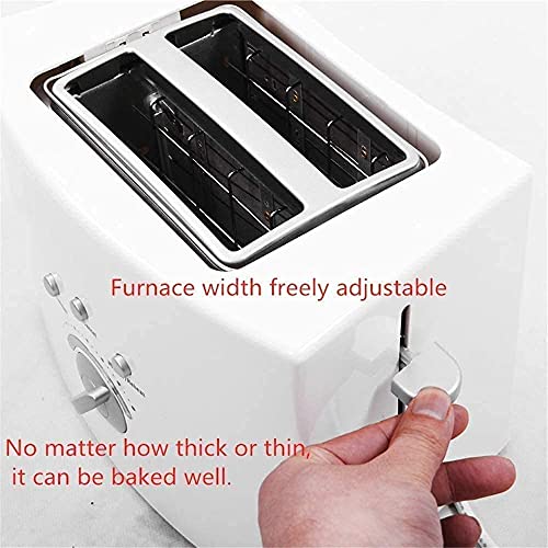 Brotmaschine, Toaster, 2 Toaster, 6-Gang-Automatik-Multifunktion, schnelles Auftauen beim Heizen Must-Have-Toaster für… – Bild 3