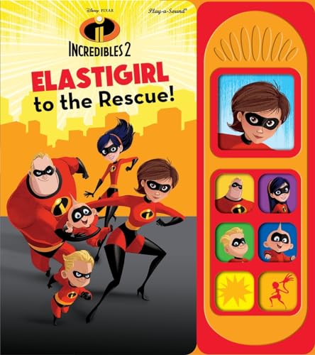 Disney Pixar - Incredibles 2 Little Sound Book - Play-a-Sound - PI Kids