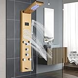 1.【Funciones múltiples】Con esta pantalla de ducha puedes disfrutar del placer de diferentes modos de ducha en casa. Puede proporcionar modo cascada, ducha de mano y salida de agua. También puedes tener potencia hidráulica después de un día de trabajo cansado. Masaje para aliviar la fatiga, casi todas las funciones que desee