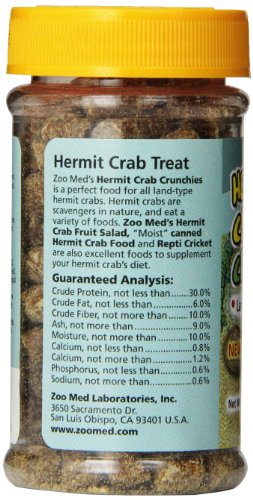 Zoo Med Hermit Crab Peanut Crunchies, 1.85-Ounce #TOP1
