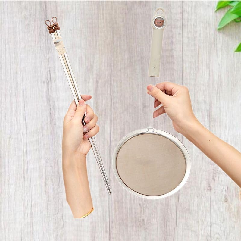 304不锈钢漏勺家用厨房油炸漏网捞面饺子 Dumpling Maker,沥水过滤网 Kitchen Sink Strainer, Sink Drain Strainer,大号笊篱 Household Cleaning，Kitchen Storage Essentials
