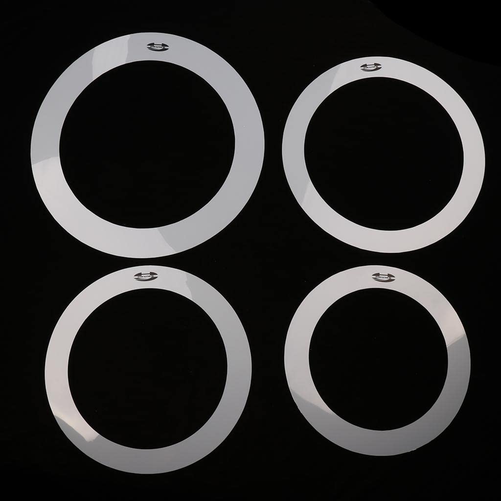 Generic Set of 2 Drum Control Rings for Percussion