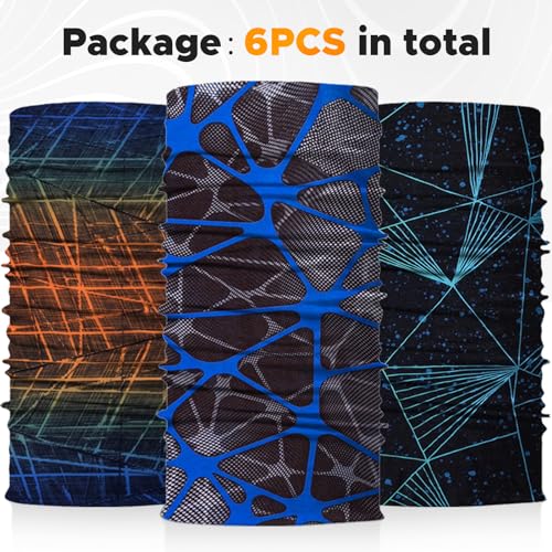 Image of JOEYOUNG Headwear, Bandana, Neck Gaiter Head Wrap Headband Balaclava Magic Scarf